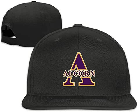 Alcorn State Brave Hip Hop Caps Baseball Cap Flat Brim Baseball Cap At Amazon Men’s Clothing Store