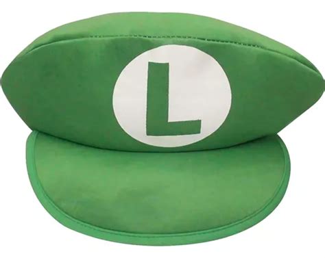 Gorra Mario Bross O Luigi Incluye Bigote Boina Super Mario