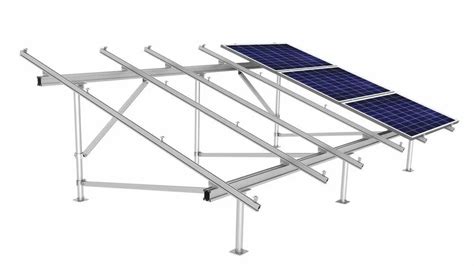 Mounting Structure Off Grid Roof Top Solar Power Plant For Commercial