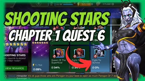 Mcoc Shooting Stars Chapter 1 Quest 6 Completion Storm Pyramid X Boss Takedown Mcoc