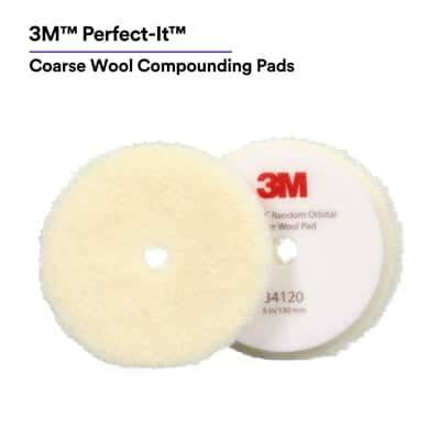 M Perfect It Random Orbital Wool Compounding Pad