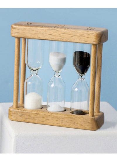 سعر Wooden Sand Hourglass Timer Wood Frame Hourglass Sandglass Sand