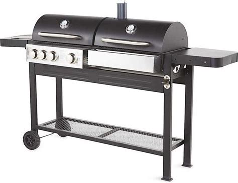 BBQ Master DUO Barbecue Houtskool én Gas Grilloppervlak LxB 105 x