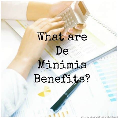 What are De Minimis Benefits Given to Employees? - Mommy Unwired