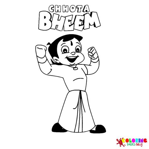 65 Chhota Bheem Coloring Pages - ColoringPagesOnly.com