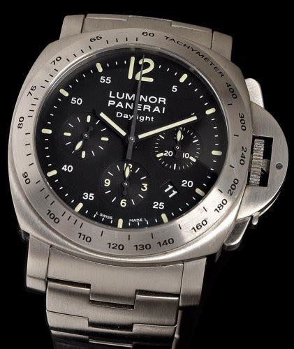 Lot 827 - Panerai Luminor, Daylight Chronograph: a