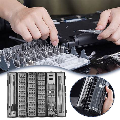 128 In 1 Precision Screwdriver Set Disassembly And Tools Function Manual Screwdriver Set Roll