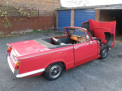 1969 Triumph Vitesse Mk2 Convertible Sold Car And Classic