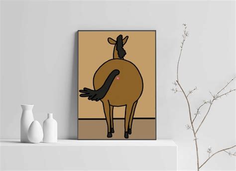 Aunt Gayle Anus Art Bobs Burgers Butt Prints Aunt Etsy