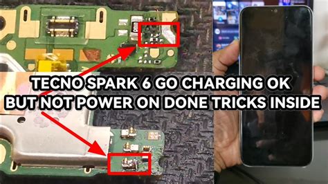 Tecno Spark Go Charging Ok But Not Power On Done Tricks Inside Youtube