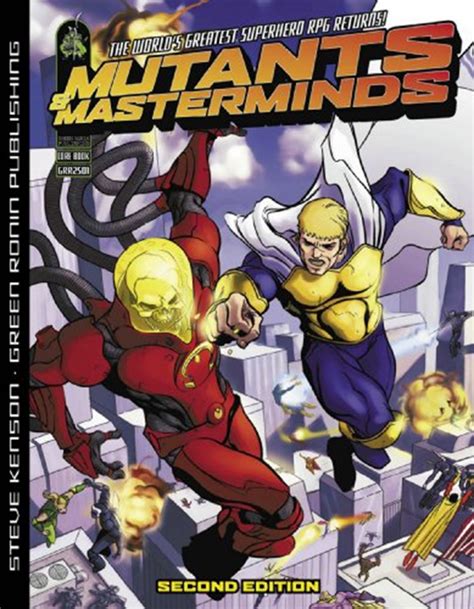 Mutants And Masterminds 2nd Edition Pdf Steve Kenson Green Ronin Publishing Llc Mutants