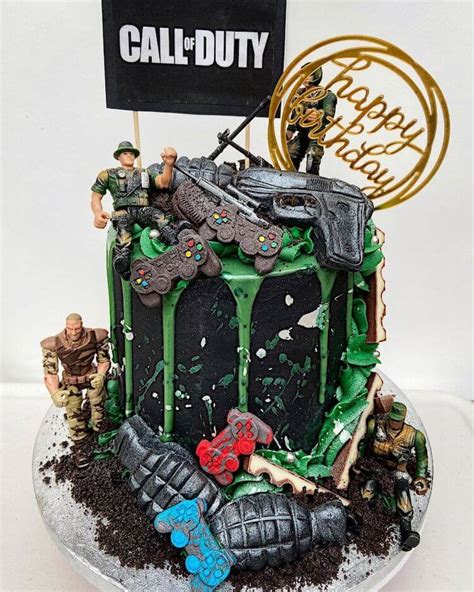 Call Of Duty Birthday Cake Ideas Mom S Got The Stuff