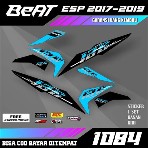 Striping Sticker List Variation Beat Fi New Esp Street 2017 2018 2019