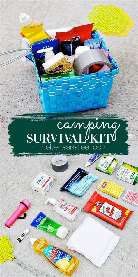 Camping Survival Kit & Tips - The Benson Street