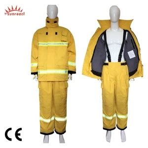 Buy Ce Fireman Nomex Nfpa Fire Suits From Qingdao Sunreach Industry Co