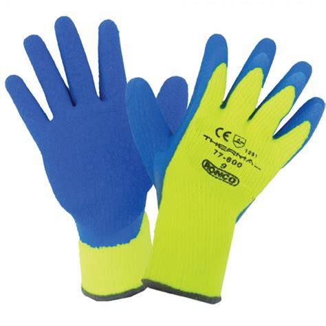 Ronco Ppe Cold Resistant Gloves Hand Protection Safety Gloves