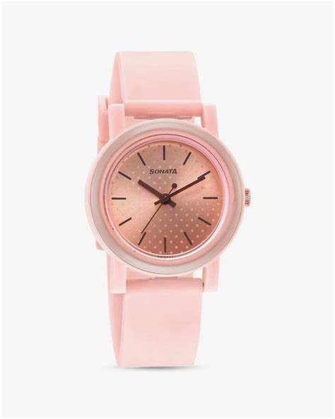 87038pp10w Analogue Watch With Silicone Strap Jiomart