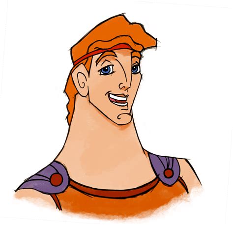 Hercules Sketch Colored By Broopimus On DeviantArt