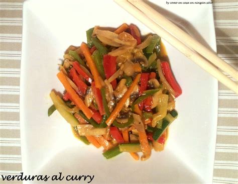 Verduras Al Curry Receta Petitchef