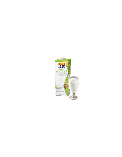 Bebida Vegetal De Arroz Y Avellana 1l Isola Bio