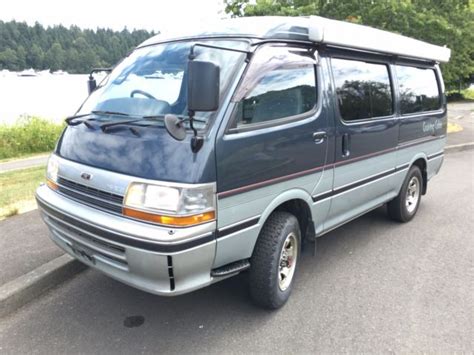 Toyota Hiace 4wd Diesel Camper, 17K Orig Miles! Mint!!!