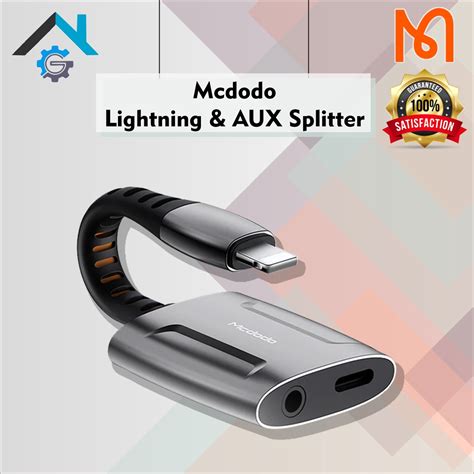 Jual Mcdodo Ca Adapter Splitter Iphone In Lightning Mm