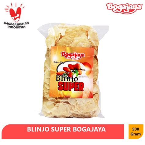 Jual Blinjo Super Bogajaya Gram Camilan Emping Melinjo Original