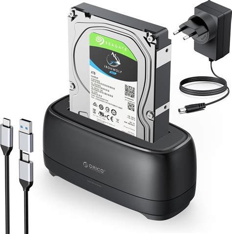 ORICO Boîtier pour Disque Dur SATA 2 5 et 3 5 USB 3 2 Gen1 Station d