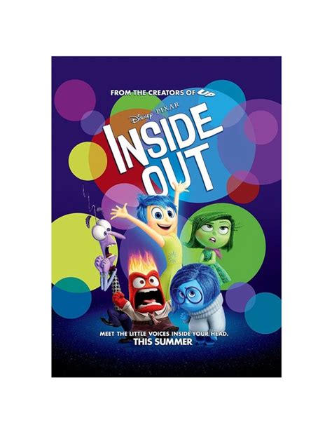 Inside Out Characters Poster Rockmans