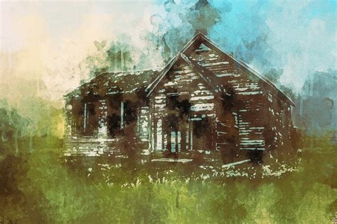 Download Old House Paintings Digital Painting Royalty-Free Stock Illustration Image - Pixabay