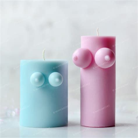 Nude Cylinder Candle Etsy