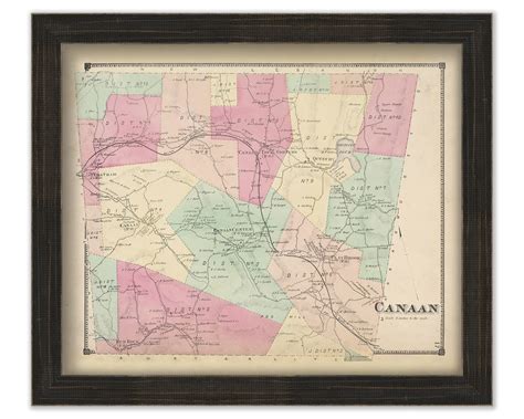 CANAAN, Columbia County, New York 1873 Map