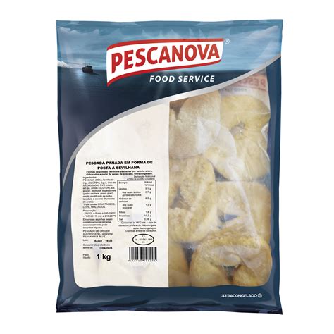 Pescada Panada Forma De Posta à Sevilhana Food Service Pescanova