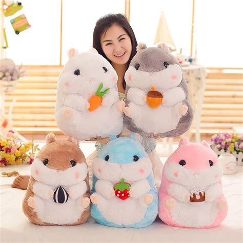 Cute Toy Colorful Hamster Plush Toys Hamster Pillow Plush Stuffed -in ...