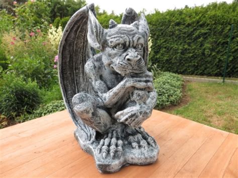 Garten Gargoyle Skulptur Torwächter Figur