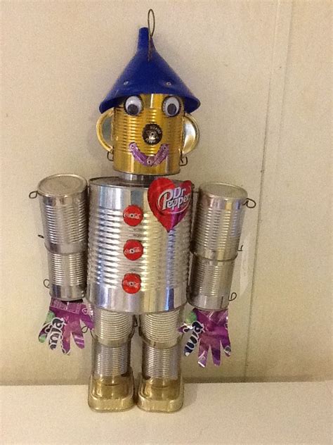 Tin Man Tin Can Crafts Tin Man Can Crafts