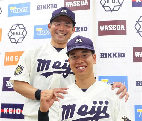 明大、慶大に打ち勝って2連勝 勝ち点4で首位 次週立大と直接対決で6季ぶりv目指す アマ野球写真ニュース 日刊スポーツ