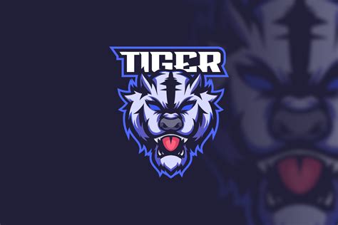 Tiger E-sport Logo Design Graphic by forte studio · Creative Fabrica