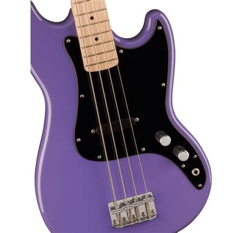 Squier Sonic Bronco Maple Fingerboard Bass Ultraviolet Bashs Music