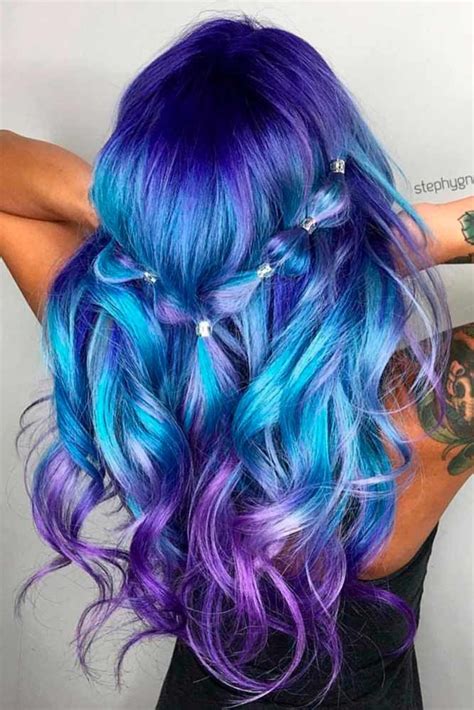 Blue Ombre Hair Styles For Daring Women Blue Ombre Hair Hair