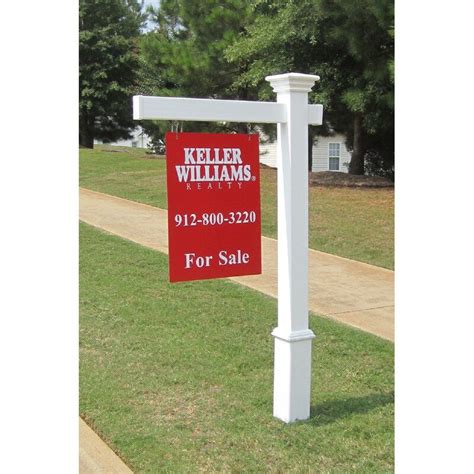 Savannah Real Estate Sign Holder Post Real Estate Yard Signs Real