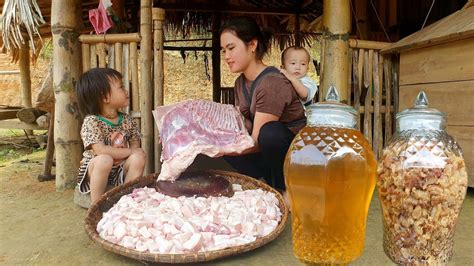 Days Pork Oil Fry Cooking Oil From Pork Fat Harvesting Fruit To