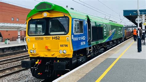 GBRf 66796 At Doncaster From Doncaster Up Decoy To Tyne S S YouTube