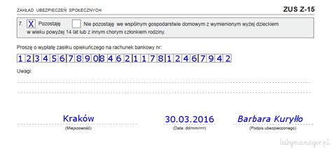 Czarna Magia czyli jak wypełnić ZUS Z 15 wersja 2016