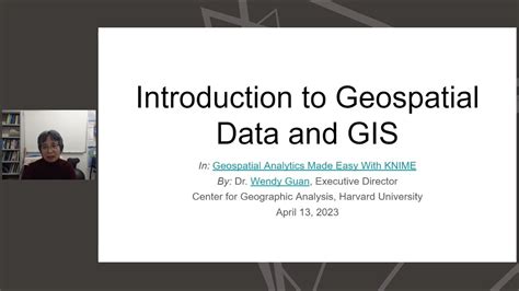 Introduction To Geospatial Data And Gis Youtube