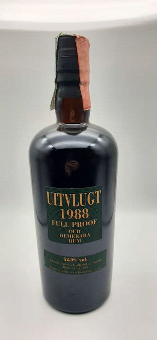 Uitvlugt Years Old Velier Full Proof Old Demerara Catawiki