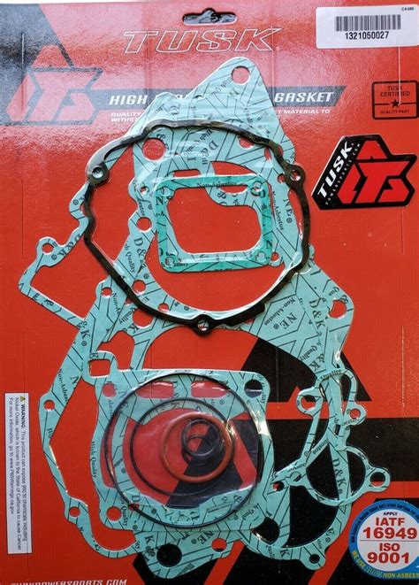 Tusk Complete Gasket Kit Set Top And Bottom End Suzuki Rm