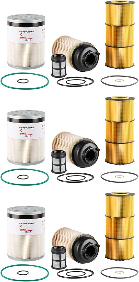 Amazon Getopauto Filter Service Kit Compatible With Detroit Dd