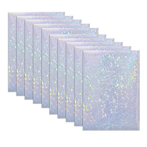 Tierpop Sheets X Inches Broken Glass Holographic Premium Cold