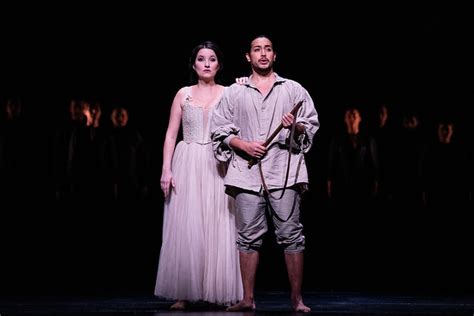 Anna Prohaska As Pamina And Filipe Mani As Tamino In The Magic Flute